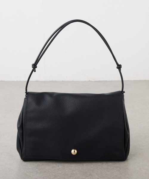 【極美品】PAPILLONNER バックルワンショルダーバッグ　黒 極美品】PAPILLONNER バックルワンショルダーバッグ 黒 - メルカリ