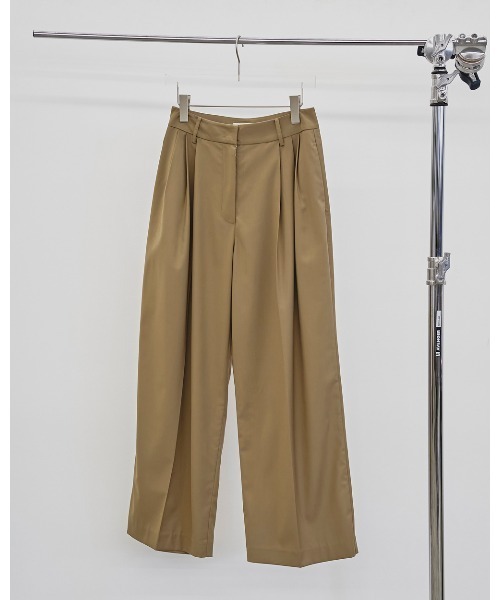 TODAYFUL パンツ Lightweight Tuck Trousers レディース : ZOZOTOWN