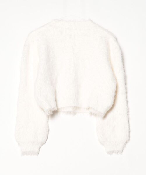 「DIAVEL」 長袖ニット - ホワイト レディース_画像2