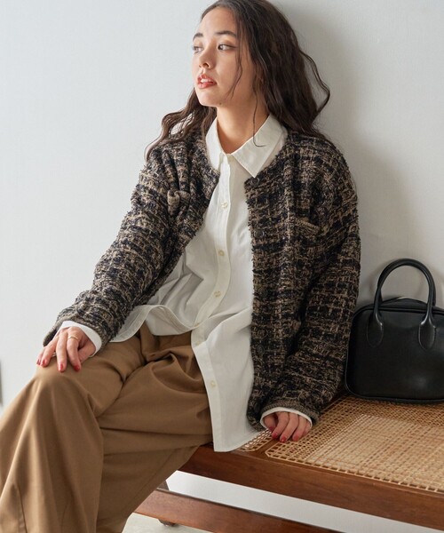 FREAK'S STORE（フリークスストア） ノーカラージャケット フリ