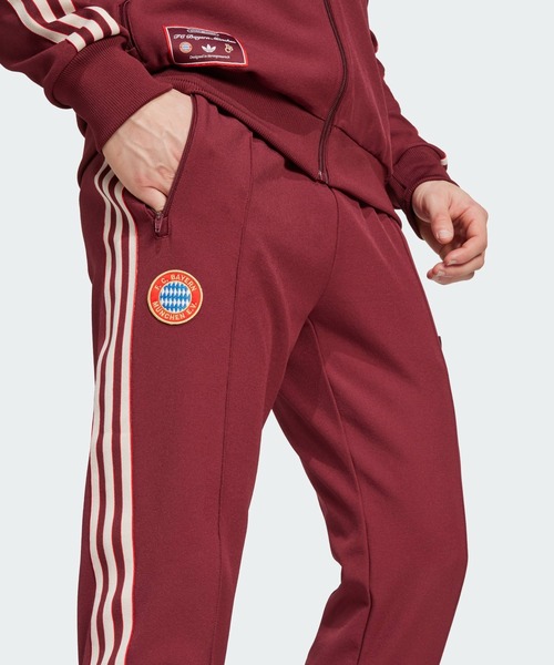 adidas F.C.バイエルンジャージパンツ 赤 セール】FCバイエルン トラックパンツ / ジャージ / アディダス