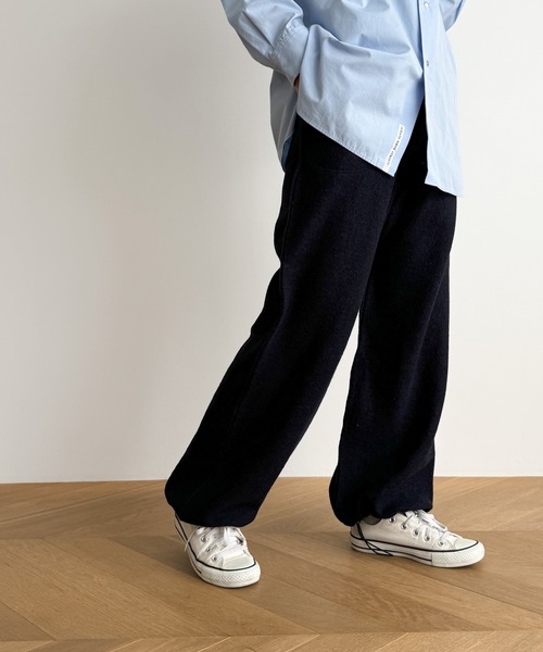 「CANAL JEAN」 「diggity」パンツ SMALL ライトグレー レディース_画像2