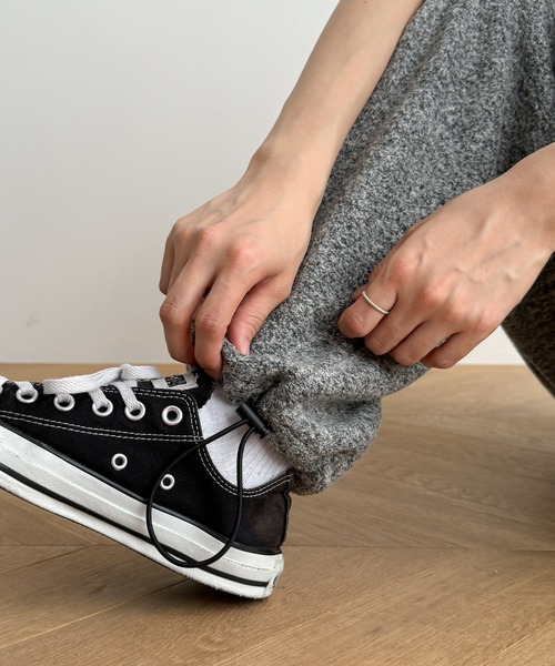 「CANAL JEAN」 「diggity」パンツ SMALL ライトグレー レディース_画像7