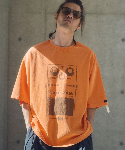 ADAM PATEK tシャツ ADAMPATEK/distortion short sleeve T