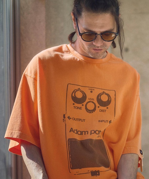 ADAM PATEK tシャツ ADAMPATEK/distortion short sleeve T