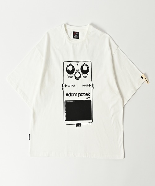 ADAM PATEK tシャツ ADAMPATEK/distortion short sleeve T