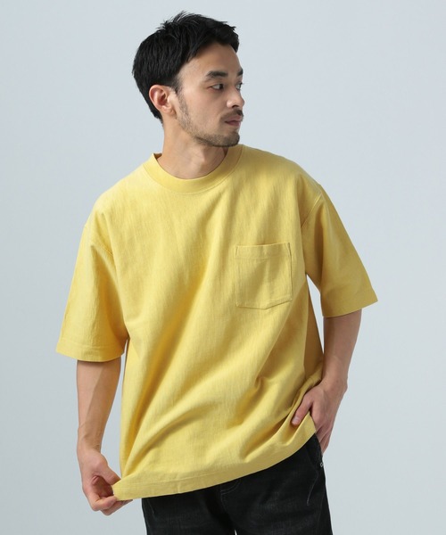 ヤマト便【Timberland x AE】 ヘビーウェイト クルーシャツ BAYFLOW tシャツ 「USAコットン」ヘビーウェイトクルーネック