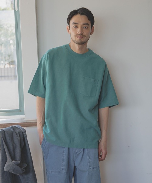 BAYFLOW tシャツ 「USAコットン」ヘビーウェイトクルーネック