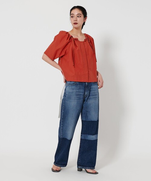 BEAUTY＆YOUTH UNITED ARROWS ブラウス シャツ リボン ギャザー