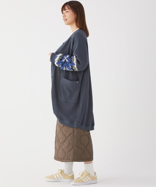 「KRIFF MAYER Lady's Collection」 カーディガン LARGE グレー レディース_画像3