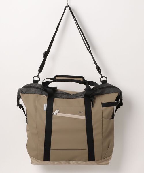 NO WAY トートバッグ /CIE（シー）/VARIOUS 2WAYBOSTONTOTE メンズ