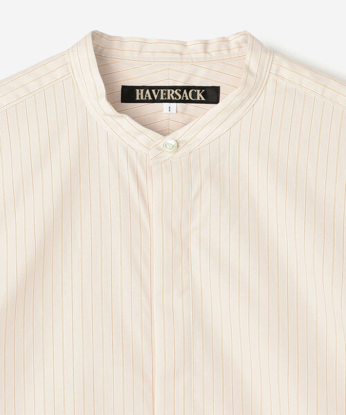 ブラウス シャツ HAVERSACK / タイプライター ショートスリーブ シャツ レディース BEAMS BOY（ビームス ボーイ）HAVERSACK / タイプライター