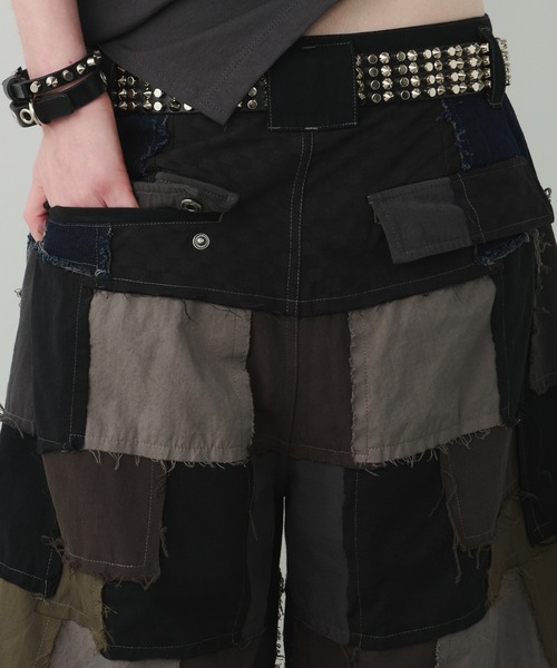 【AIVER】ボロカーゴパンツ AIVER ボロカーゴパンツ