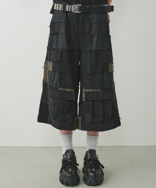 AIVER カーゴパンツ AIVER ボロカーゴパンツ メンズ レディース