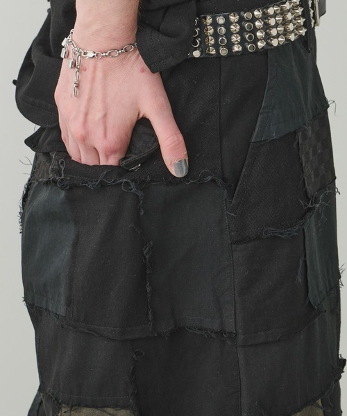 AIVER（アイバー） ワイドパンツ ハーフパンツ カーゴパンツ 短パン