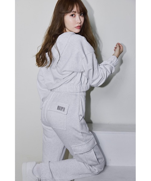 herlipto スウェット 新色】Half Zip Sweat Dress