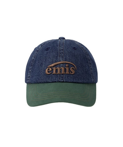 emis キャップ emis キャップ 帽子 TWILL CAPITAL LOGO BALL CAP レディース