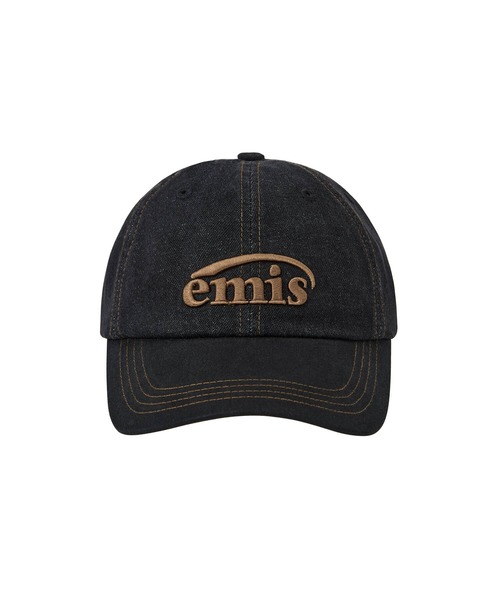 emis キャップ 帽子 WASHED DENIM BALL CAP レディース メンズ
