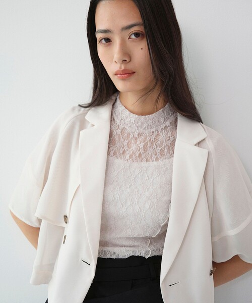 UNITED TOKYOシアートップス UNITED TOKYO tシャツ シアーテレコセットトップス