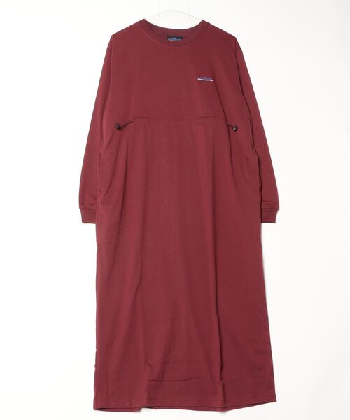 新品未使用THOUSANDMILE配色ステッチワンピース THOUSAND MILE】SHORT SLEEVE DRAWCORD OP/ショートスリーブ