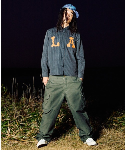 キャップ 帽子 メンズ Lizard Camo Logo Cap/ミリタリー/リザードカモ/シックスパネルキャップ/WOKE EDGE メンズ | WOKE EDGE | 02