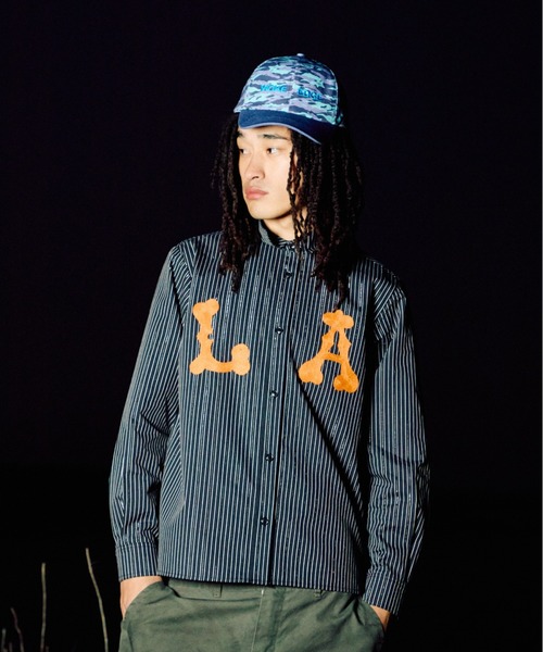 キャップ 帽子 メンズ Lizard Camo Logo Cap/ミリタリー/リザードカモ/シックスパネルキャップ/WOKE EDGE メンズ | WOKE EDGE | 03