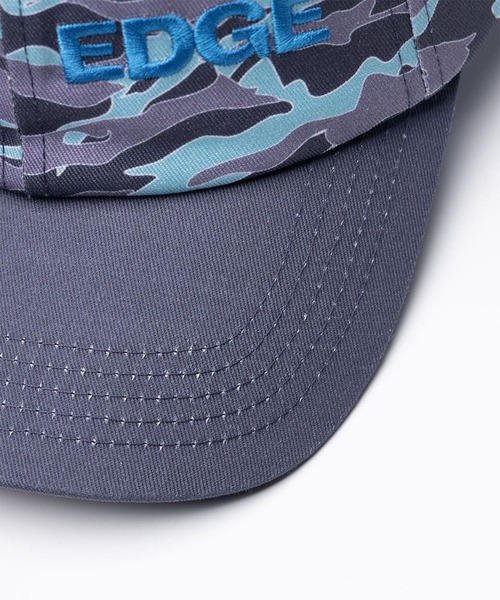 WOKE EDGE（ウォークエッジ） キャップ 帽子 メンズ Lizard Camo Logo