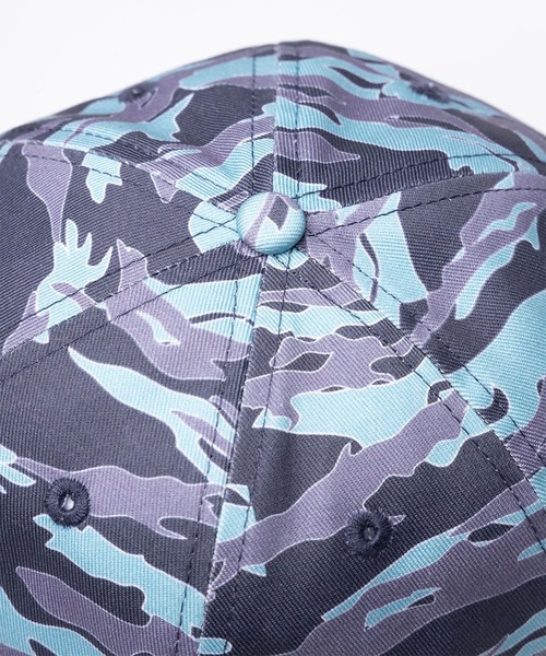 キャップ 帽子 メンズ Lizard Camo Logo Cap/ミリタリー/リザードカモ/シックスパネルキャップ/WOKE EDGE メンズ | WOKE EDGE | 12
