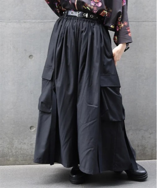 【着用1回】袴パンツ カーゴパンツ 和ROBE サイズ2 和ROBE カーゴパンツ 2025年春の和ROBE / CARGO HAKAMA メンズ