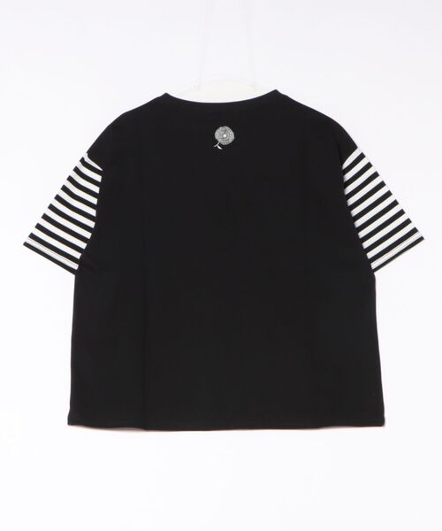 tシャツ (BD)「BARNDOOR」フラワー プリント 胸ポケット付き Tシャツ レディース BARNDOOR tシャツ (BD)「BARNDOOR」フラワー プリント 胸