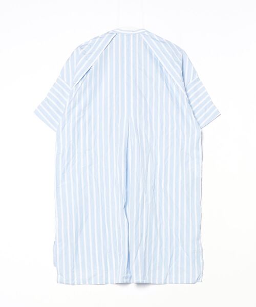 JIL SANDER NAVY 「JIL NAVY」 ストライプ柄シャツワンピース 34 JIL SANDER NAVY 「JIL NAVY」 ストライプ柄シャツワンピース 34