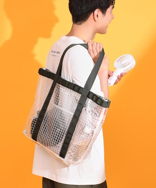THE SHOP TK トートバッグ PVCクリアトートバッグ 「ユニセックス