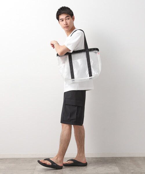 THE SHOP TK トートバッグ PVCクリアトートバッグ 「ユニセックス