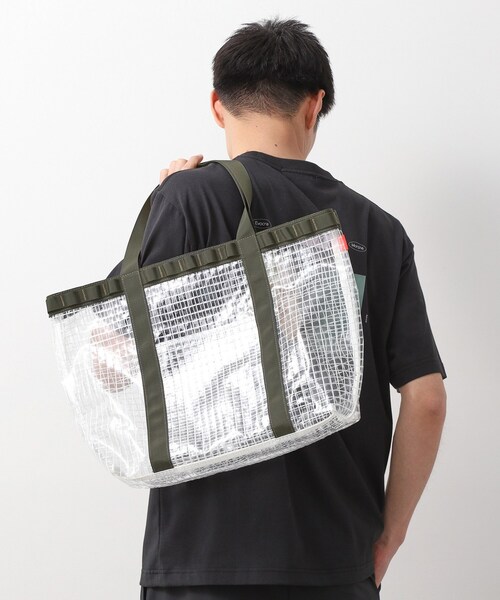 THE SHOP TK トートバッグ PVCクリアトートバッグ 「ユニセックス