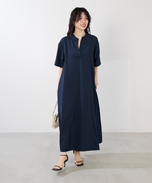 MICA&DEAL⭐︎シャツワンピース MICA&DEAL（マイカ＆ディール）の「ドルマンスリーブシャツ