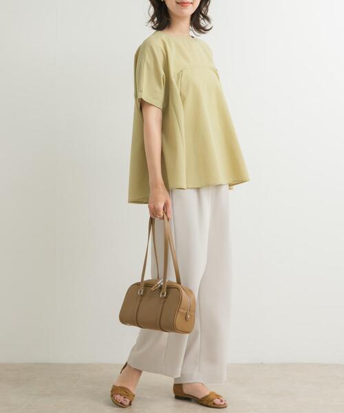 URBAN RESEARCH DOORSバックプリーツ切替ブラウス URBAN RESEARCH DOORS - 新品タグ付◉ バックプリーツ切替ブラウス