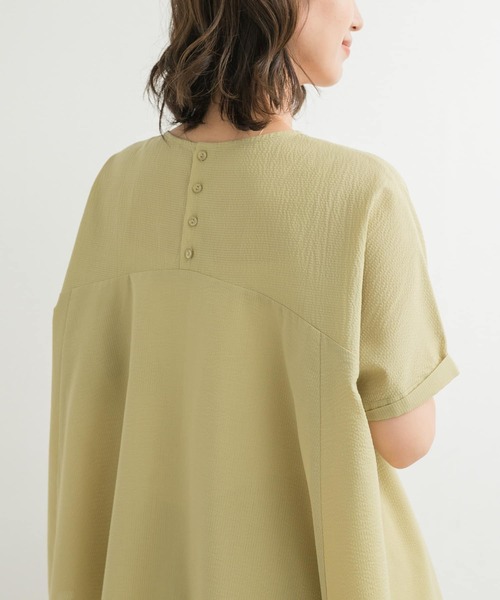 URBAN RESEARCH DOORS tシャツ フレア切替えブラウス レディース