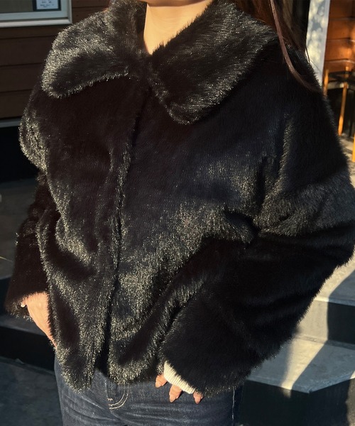 「JUNOAH」 ジャケット MEDIUM グレイッシュベージュ レディース_画像2