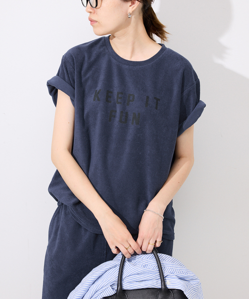 tシャツ パイルTシャツ レディース