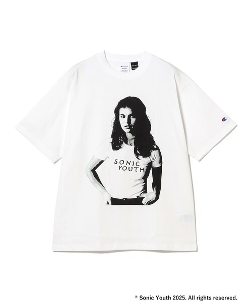 SONIC YOUTH × BELIEF コラボTシャツ 新品未使用 BEAMS（ビームス）【別注】Champion × SONIC YOUTH / SHORT