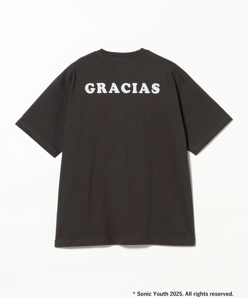 Sonic Youth グレー Tシャツ Lサイズ ソニック ユースSonic Youth 音楽Tシャツ ロックTシャツ バンドT