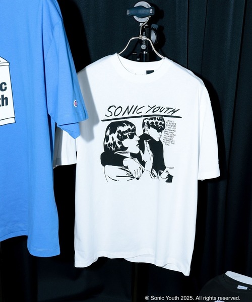 Champion tシャツ 「別注」Champion × SONIC YOUTH / SHORT