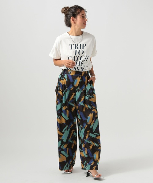 「BAYFLOW」 半袖Tシャツ MEDIUM イエロー レディース