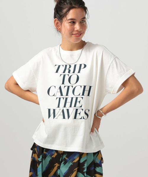 「BAYFLOW」 半袖Tシャツ MEDIUM イエロー レディース