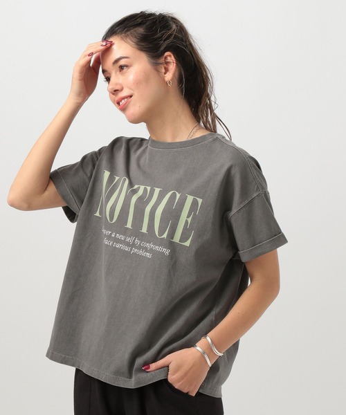 「BAYFLOW」 半袖Tシャツ MEDIUM イエロー レディース
