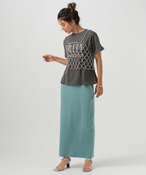 「BAYFLOW」 半袖Tシャツ MEDIUM イエロー レディース