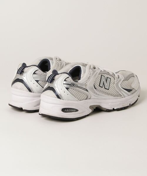 New Balance ホワイト スニーカー New Balance 「New Balance」 ローカットスニーカー 24.0cm