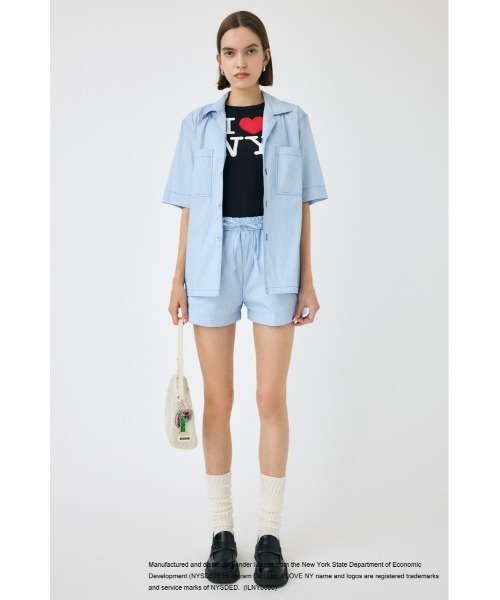 MOUSSY（マウジー） タンクトップ ノースリーブ I LOVE NY PATCH