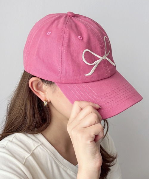 Dewlily キャップ 帽子 髪をおろしてもまとめてもコーデのアクセントに