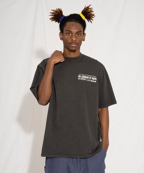 「UNION（UNION TOKYO）」 半袖Tシャツ LARGE ブラック メンズ